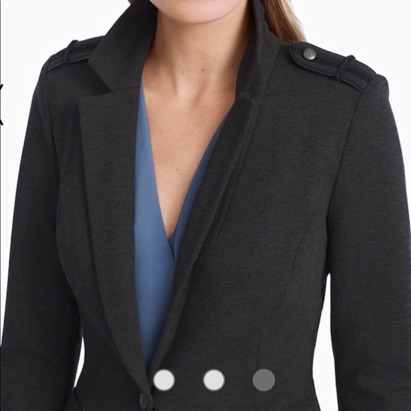 ⭐️HP⭐️ New WHBM Long Ponte Jacket - Picture 3 of 3
